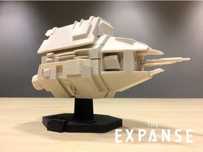 étendue - chevalier de la v20 des véhicules sci-fi gratuite vaisseau spatial syfy le 3d print model - Mito3D