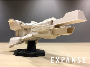 expanse - donnager v20 vehicles sci-fi space ship syfy 3d print model - Mito3D