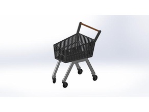 carrinho supermercado brinquedos & games 3d print model - Mito3D
