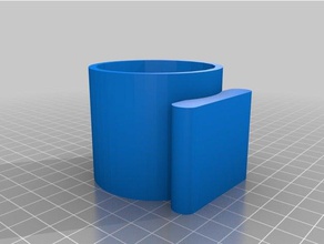 solo medidor pod de la automoción 3d print model - Mito3D
