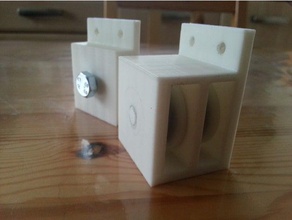 pully-system-Vorhänge Haushalt 3d print model - Mito3D
