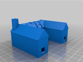 Haus caelob hardman Modelle 3d print model - Mito3D