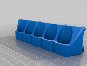 5 screwdriver test tool holders & boxes customized 3d print model - Mito3D