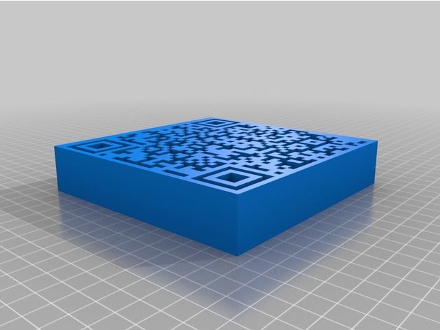 code qr L'impression 3d qrcode 3D print model - Mito3D