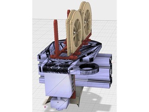 tevo tarantula dual extruder sensor 50mm radial fan ports 3d printer parts direct-drive direct drive extrusion 3d print model - Mito3D