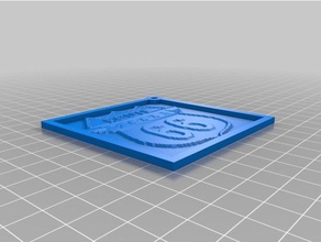 my customized keychain lithopane -route 66 pizza keychains 3d print model - Mito3D