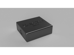 x-acto Klinge-Fall Werkzeug-Halterungen & - Boxen Veranstalter storage Werkzeug-Lagerung 3d print model - Mito3D
