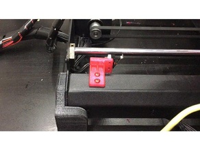 monoprice maker selecione v2 y-parar de adaptador Impressora 3d peças prusa i3 mk2 wanhao duplicador 3d print model - Mito3D