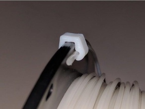 hatchbox 175mm filament clip 3d printer accessories 3d print model - Mito3D