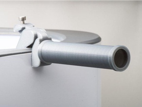 clamp-on spool holder 3d printer accessories 2020 clamp tiko 3d print model - Mito3D
