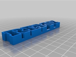 remy las esculturas personalizado 3d print model - Mito3D
