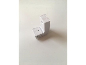 swish curtain mount clip replacement parts rail 3d print model - Mito3D