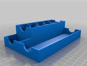 carcassonne box remix games organizer 3d print model - Mito3D