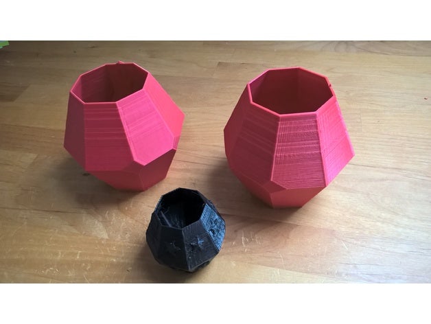 toplama kaplar dekor 3D print model - Mito3D