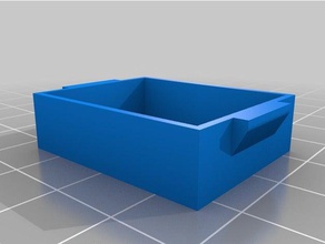playmobil Ortaçağ pazar tezgahı kutusu model mobilya 3d print model - Mito3D