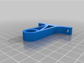 meine angepasste parametrische pipe hanger Teile kundengebundene 3d print model - Mito3D
