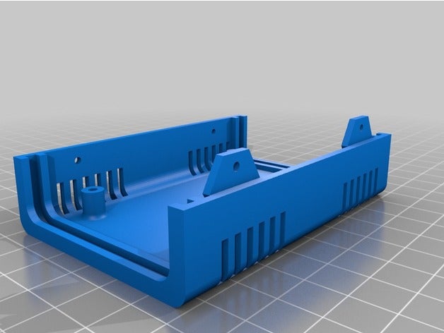 grbl g540 cuadro bottom2 la electrónica personalizado 3D print model - Mito3D