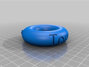 torusdonut sculptures 3d print model - Mito3D