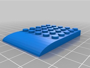 lego6 almendras Bau-Spielzeug kundengebundene 3d print model - Mito3D