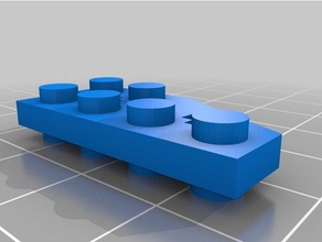 lego2 douglas construction toys customized 3d print model - Mito3D