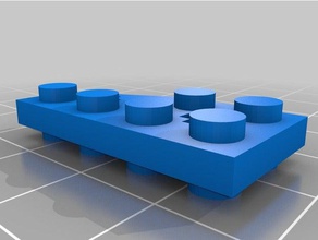 lego3 douglas Bau-Spielzeug kundengebundene 3d print model - Mito3D
