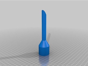 mangueira de vácuo do adaptador pequenos sulcos produtos para casa personalizado 3d print model - Mito3D