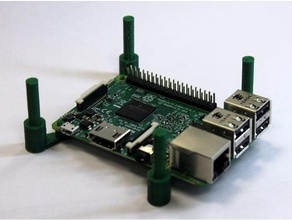 raspberry pi 2 sistema de empilhamento eletrônica 3 caso torre o progresso do trabalho 3d print model - Mito3D