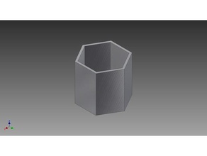 honeycomb container organization 3d print model - Mito3D