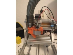 cnc-1610 Staub-mount Werkzeugmaschinen 3d print model - Mito3D