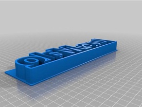 luc malo cortador de cookie cozinha e sala jantar personalizado 3d print model - Mito3D