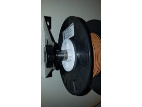 spool hub virtual foundry copper filament 3d printer accessories 3d print model - Mito3D