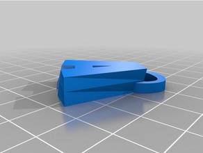 my customized iamburny's v2 keychains 3d print model - Mito3D