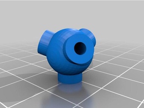 skewb Kern mechanische Spielzeuge kundengebundene 3d print model - Mito3D