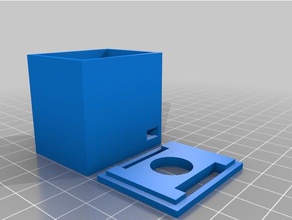 meu personalizados wemos d1 mini pilha de gabinete relais mit 18mm 37 frequência eletrônica personalizado 3d print model - Mito3D