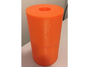filament tutucu cilinder v1 3d yazıcı aksesuarları makara adaptörü 3d print model - Mito3D