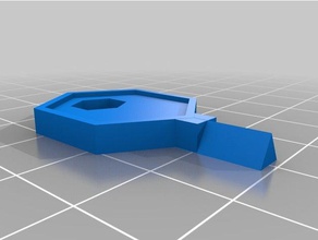 piano chave de bloqueio do triângulo agregado familiar 3d print model - Mito3D