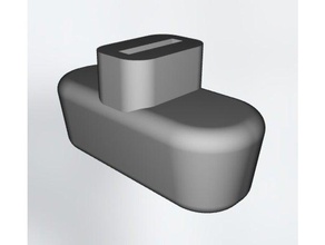 lutron değiştirme düğmesi yedek parça kırık dimmer anahtarı topuzu ışık geçin 3d print model - Mito3D