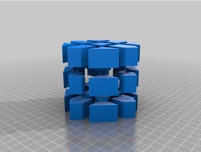 fisher cube puzzles customized 3d print model - Mito3D