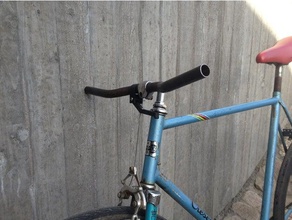minimalistic bike brake lever diy bicycle front 3d print model - Mito3D