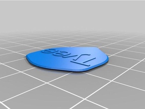 tyee funky pick music customized 3d print model - Mito3D
