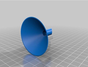 entonnoir produtos para casa cratera funil 3d print model - Mito3D