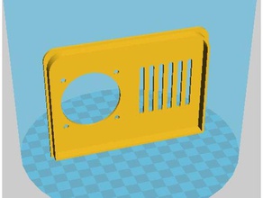 capote ventil 5010 pour fermer le boitier trigorilla Stampante 3d parti 3d print model - Mito3D