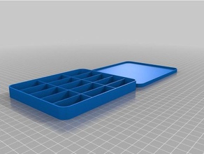 caixa 3x5 finale utensili & caselle su misura 3d print model - Mito3D