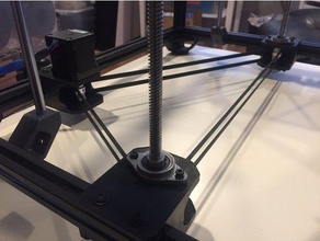 kuşaklı kurşun vida sürücü z ekseni 3d yazıcı parçaları 3d print model - Mito3D