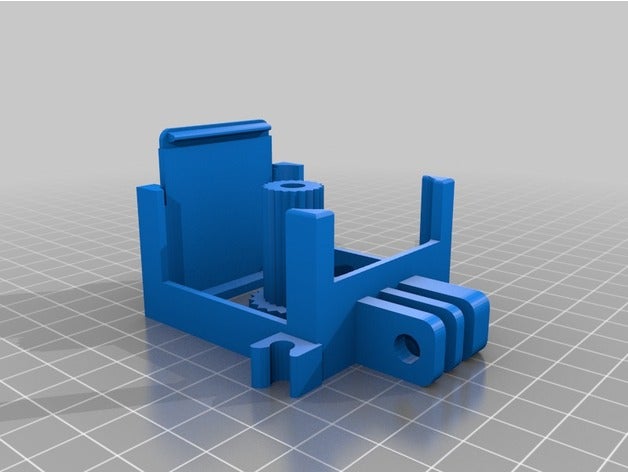 sjcam m10 topo de montagem do quadro eletrônica 3D print model - Mito3D