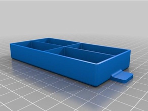 il mio personalizzati, scatola cassetto cassetti i contenitori su misura 3d print model - Mito3D