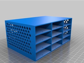 meu personalizadas a caixa da gaveta gavetas recipientes personalizado 3d print model - Mito3D