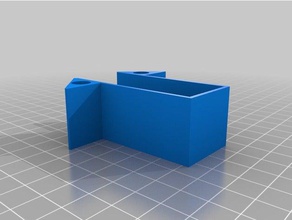 Plattenhalter Werkzeug-Halterungen & - Boxen Klemmen Kleber Holz 3d print model - Mito3D