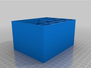 meine individuelle anpassbare mini-Schubladen Werkzeug-Halterungen & - Boxen kundengebundene 3d print model - Mito3D