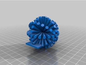 sla capillar print test object 3d printing tests form2 3d print model - Mito3D